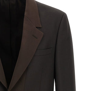 Fendi Crepe Wool Blazer