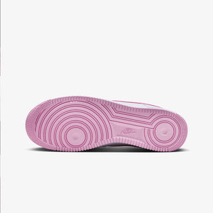 Nike | AIR FORCE 1 '07 { WHITE/PINK RISE-WHITE