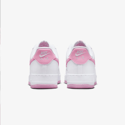 Nike | AIR FORCE 1 '07 { WHITE/PINK RISE-WHITE