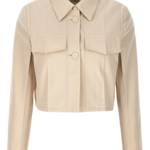 Fendi Tailored Crop Jacket