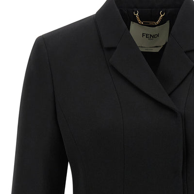 Fendi Grain De Poudre Blazer