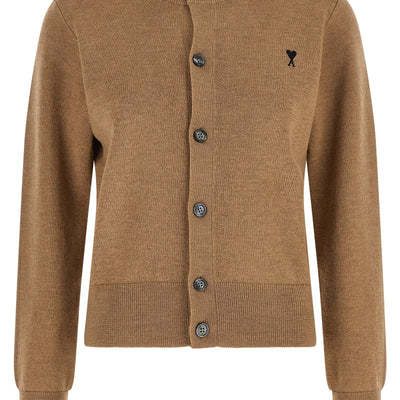 Ami Paris Ami De Coeur Cardigan
