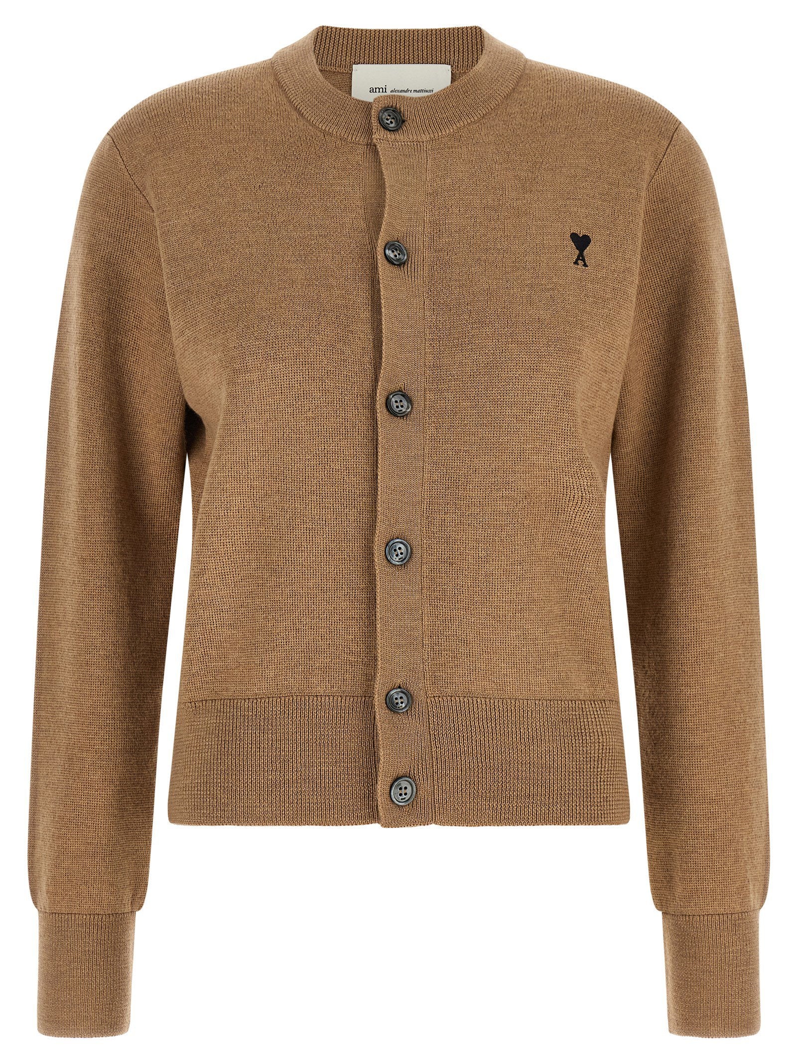Ami Paris Ami De Coeur Cardigan