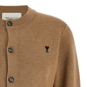 Ami Paris Ami De Coeur Cardigan