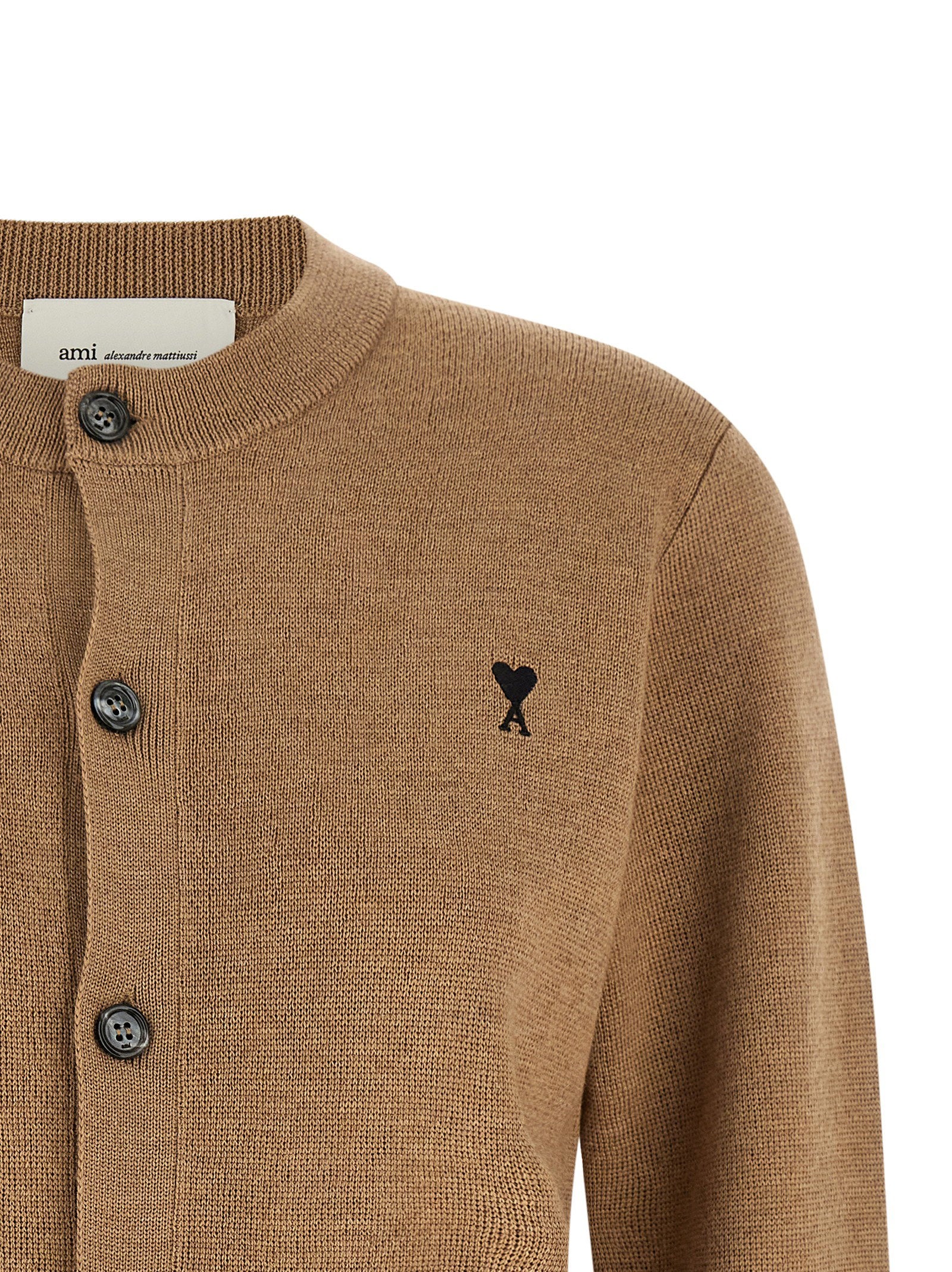 Ami Paris Ami De Coeur Cardigan
