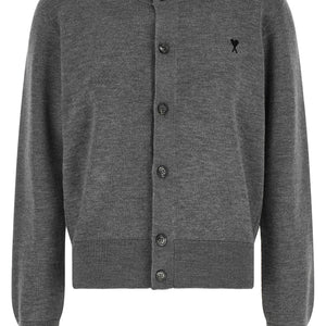 Ami Paris Ami De Coeur Cardigan