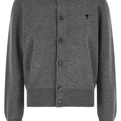 Ami Paris Ami De Coeur Cardigan