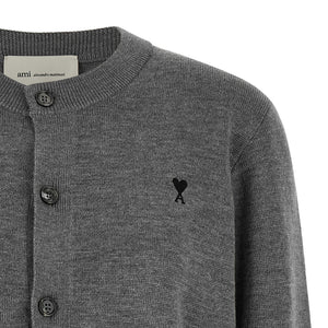 Ami Paris Ami De Coeur Cardigan