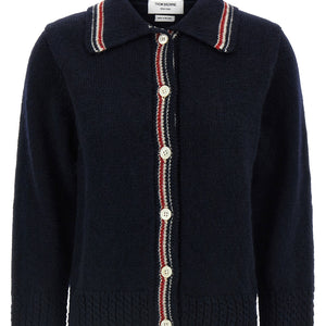 Thom Browne Hector Intarsia Cardigan