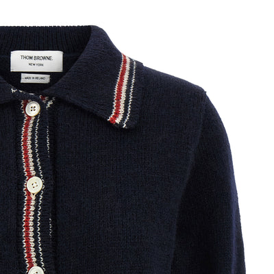 Thom Browne Hector Intarsia Cardigan