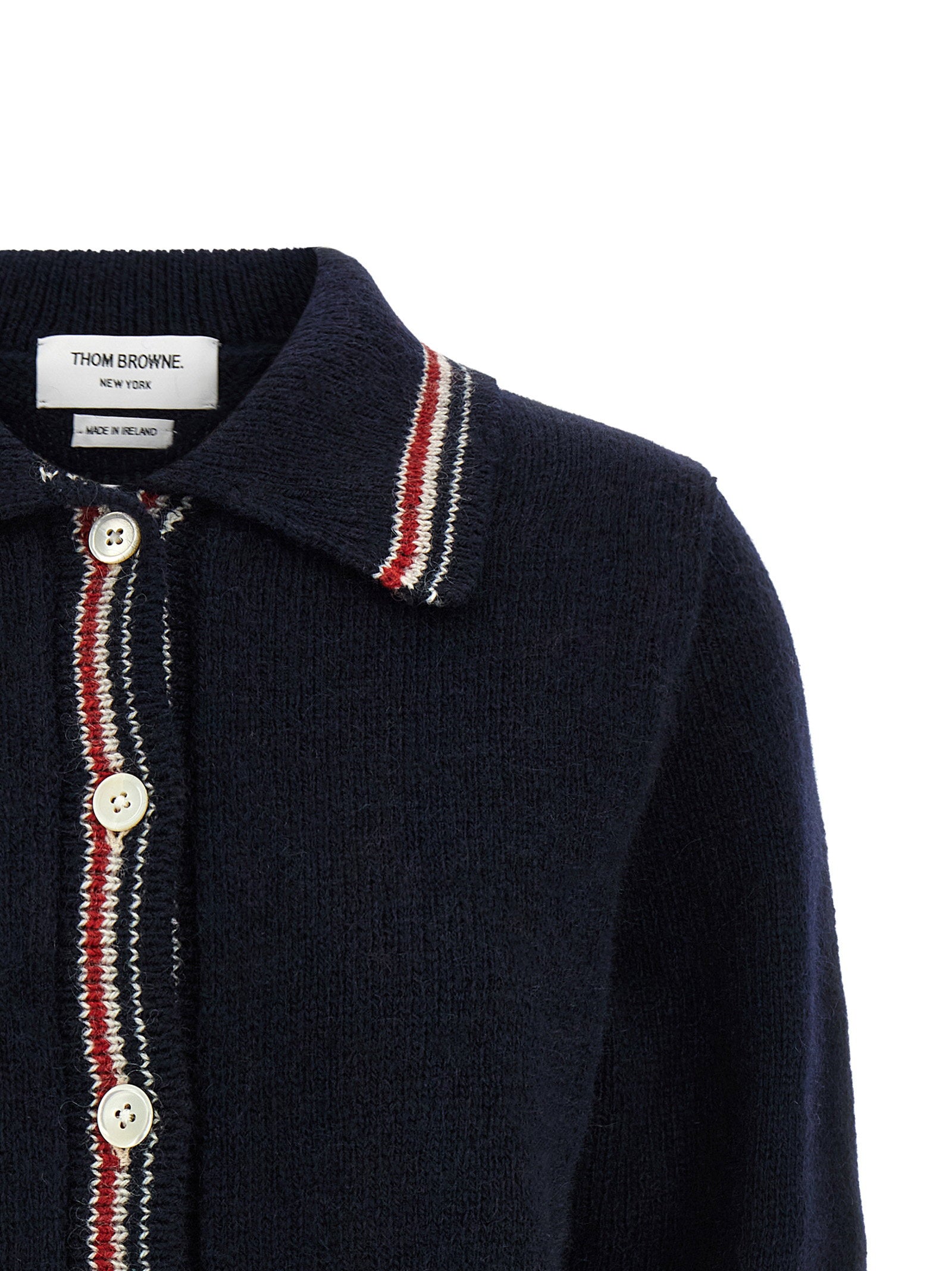 Thom Browne Hector Intarsia Cardigan