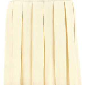 Thom Browne Knitted Pleated Skirt