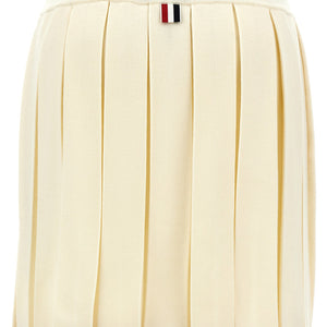 Thom Browne Knitted Pleated Skirt