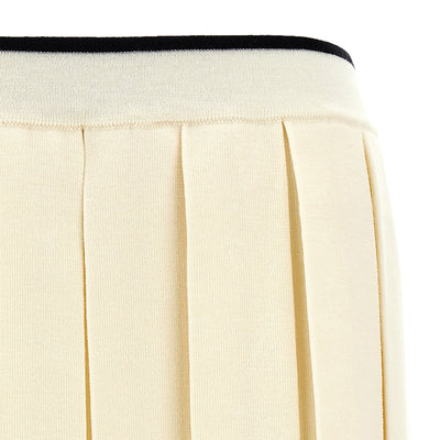 Thom Browne Knitted Pleated Skirt