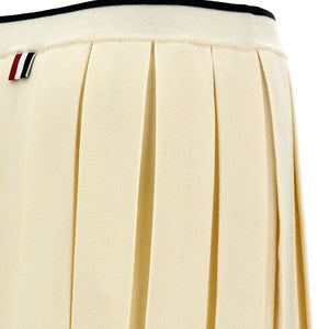 Thom Browne Knitted Pleated Skirt