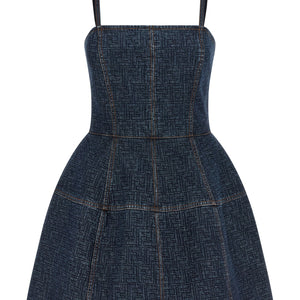 Fendi Ff Denim Dress