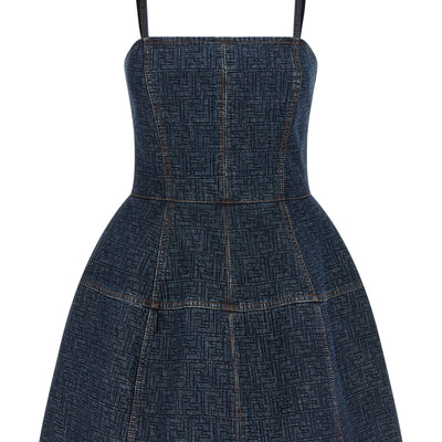 Fendi Ff Denim Dress
