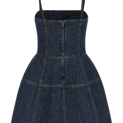 Fendi Ff Denim Dress