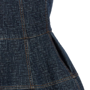 Fendi Ff Denim Dress