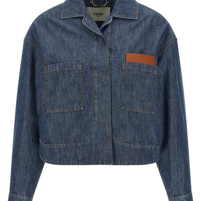 Fendi Chambray Denim Jacket