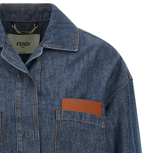 Fendi Chambray Denim Jacket