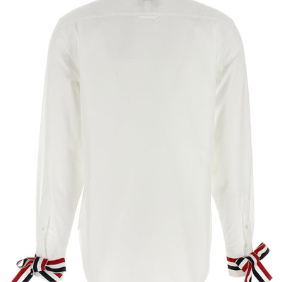 Thom Browne Rwb Tape Cuffs Shirt