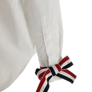 Thom Browne Rwb Tape Cuffs Shirt