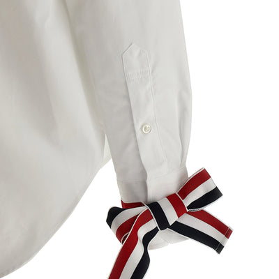 Thom Browne Rwb Tape Cuffs Shirt