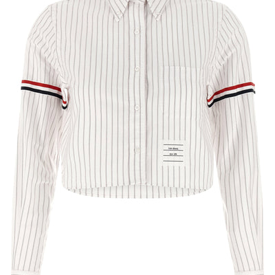 Thom Browne 4bar Cropped Shirt
