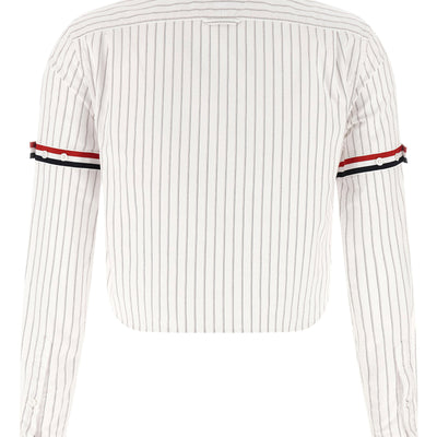 Thom Browne 4bar Cropped Shirt