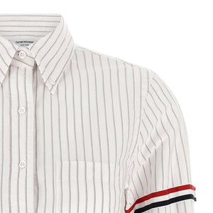 Thom Browne 4bar Cropped Shirt