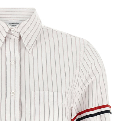Thom Browne 4bar Cropped Shirt