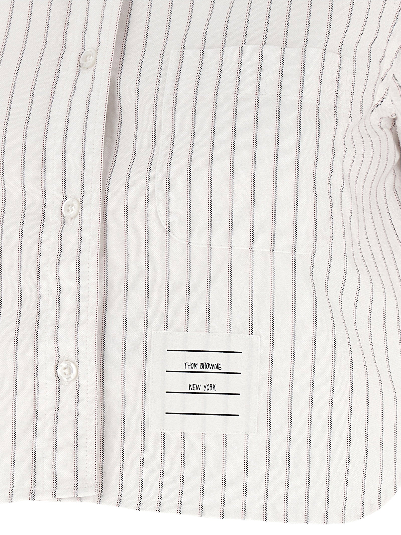 Thom Browne 4bar Cropped Shirt