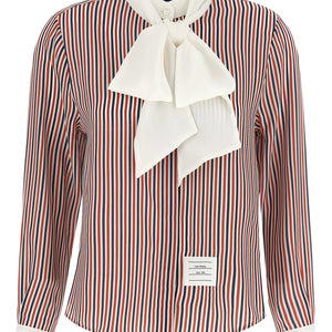 Thom Browne Removable Lavallière Collar Shirt