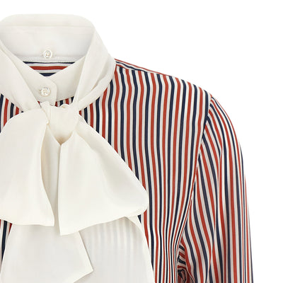 Thom Browne Removable Lavallière Collar Shirt