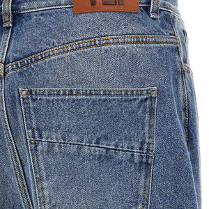 Fendi Ff Patch Jeans Saddlery