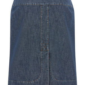 Fendi Chambray Denim Skirt
