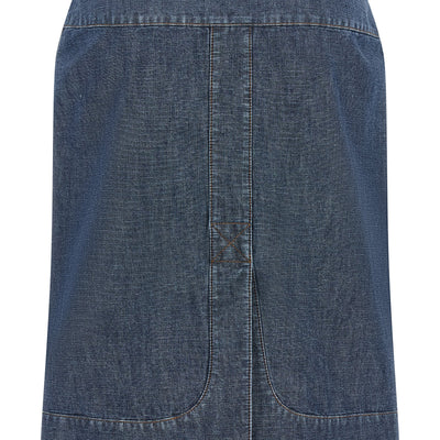Fendi Chambray Denim Skirt