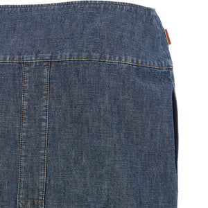 Fendi Chambray Denim Skirt
