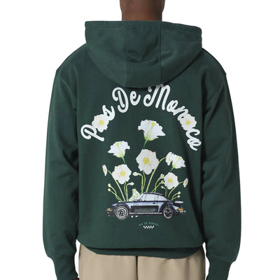 Pas De Monaco Fleur De Route Pedosa Green Hoodie