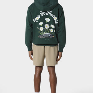 Pas De Monaco Fleur De Route Pedosa Green Hoodie