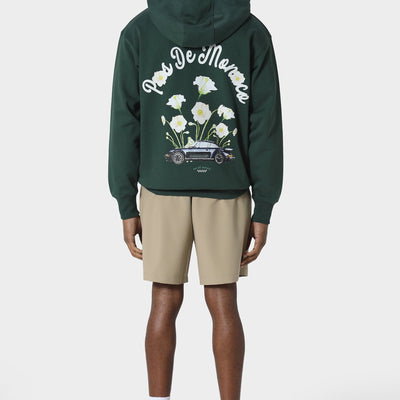 Pas De Monaco Fleur De Route Pedosa Green Hoodie