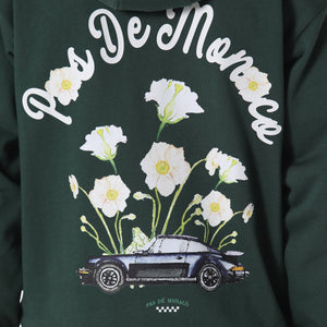 Pas De Monaco Fleur De Route Pedosa Green Hoodie