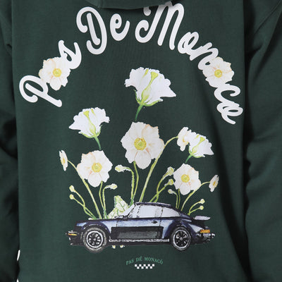 Pas De Monaco Fleur De Route Pedosa Green Hoodie