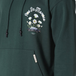 Pas De Monaco Fleur De Route Pedosa Green Hoodie