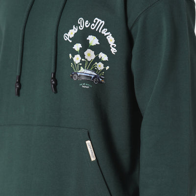 Pas De Monaco Fleur De Route Pedosa Green Hoodie