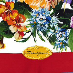 Dolce & Gabbana Floral Print Scarf