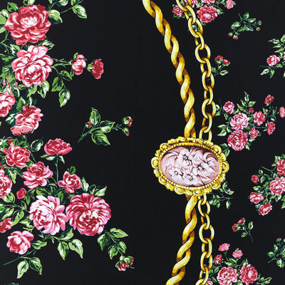 Dolce & Gabbana Mazzolini Di Rose Scarf