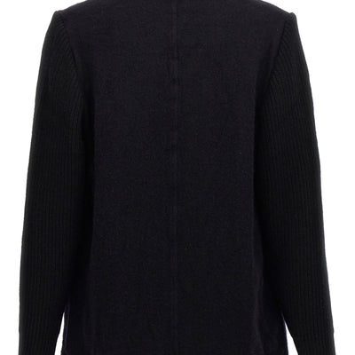 Comme Des Garcons Shirt Double-breasted Wool Coat