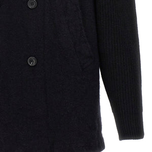 Comme Des Garcons Shirt Double-breasted Wool Coat